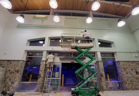 Commercial painting in norther Fairfield County.