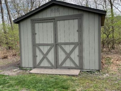 shed painting project tipp city