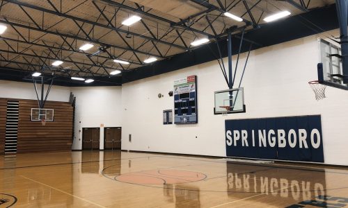 School Gym After Painting
