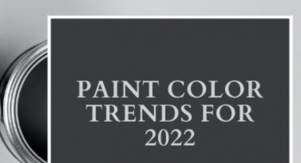 Paint Color Trends for 2022