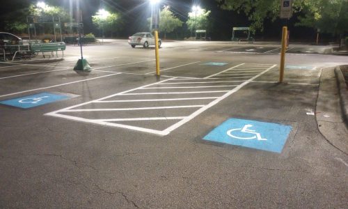 Easy Access Parking Spaces