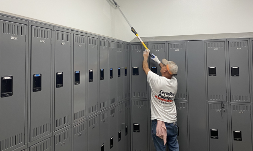 Locker Room Painting