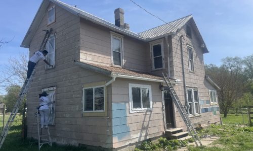 Prepping Window Sills