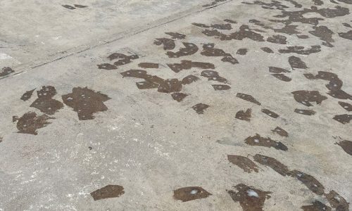 Epoxy Application Begins