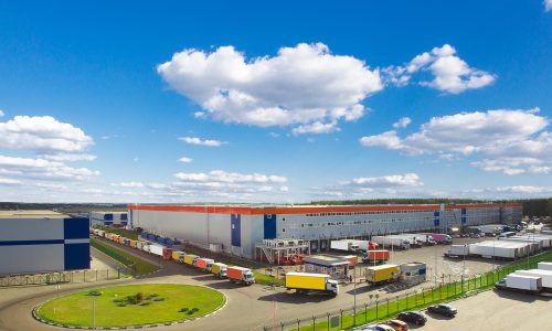 Exterior Warehouse Painting