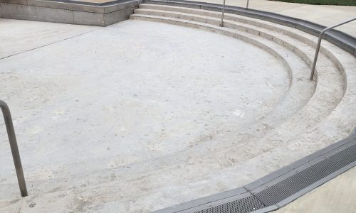 Power-Washed and Ready for Epoxy