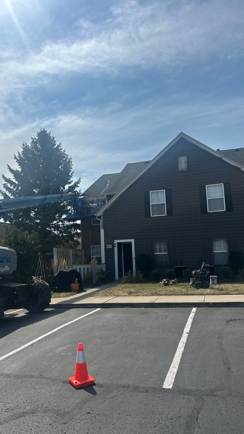 Wex On the Green Apartment Community Exterior Paint Refresh - During Preview Image 13