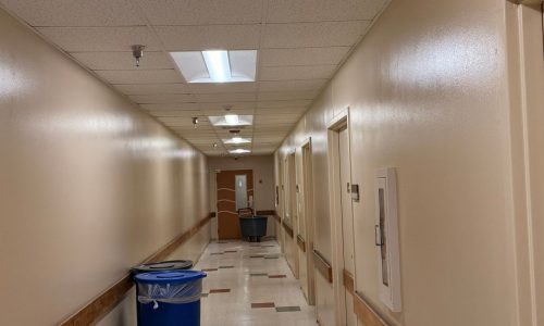 Refreshed Paint in Hallways