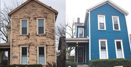 Before & After House Painting