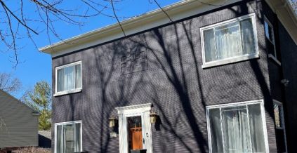 Painted Brick Exterior