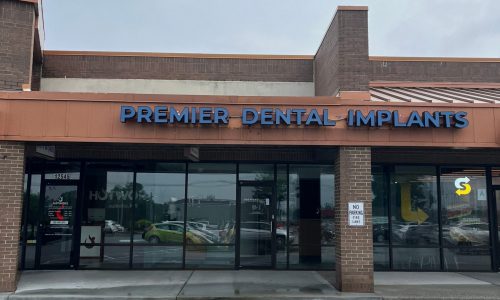 Shopping Center Exterior – Before