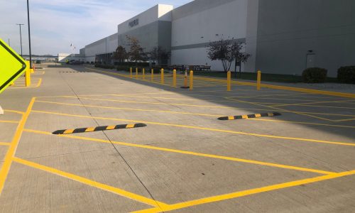 Commercial Line Striping Service