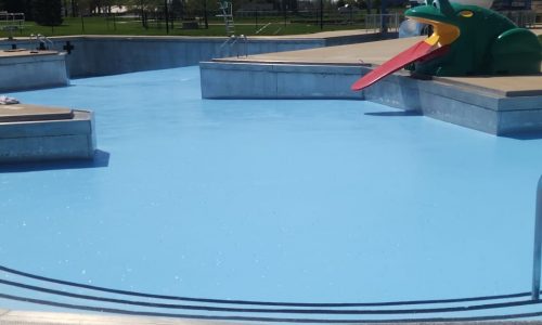 Refreshed Pool Deck
