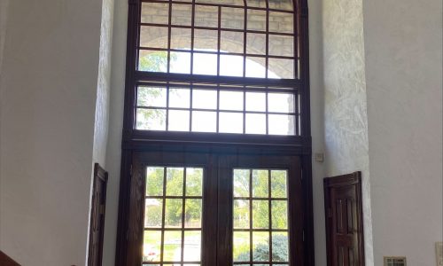 Victorian Home Arched Windows
