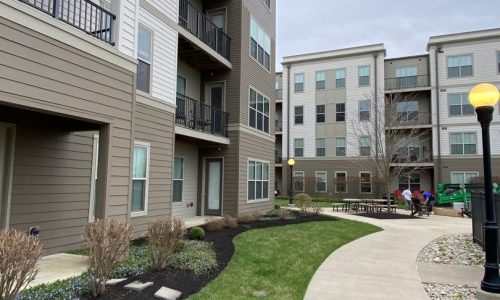 Side of Building After