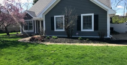 Grey & White Painted Exterior