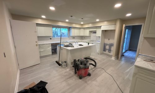 Kitchen Before Painting