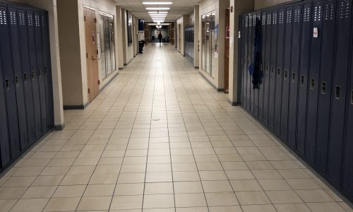 Hallway is Ready for Students to Return