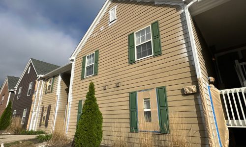 Wex On the Green Apartment Community Exterior Paint Refresh - During