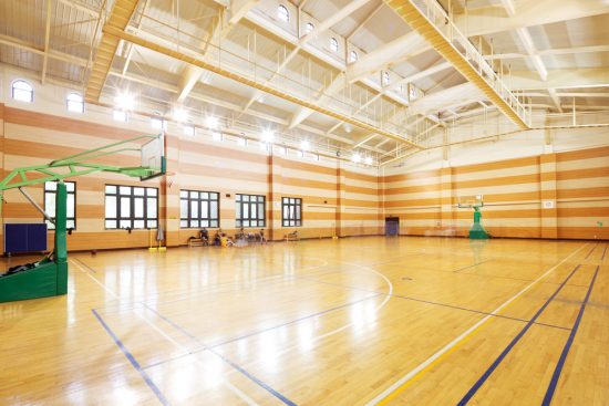 school gym