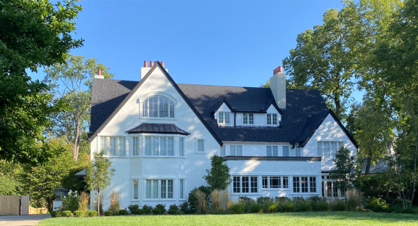 House after painting