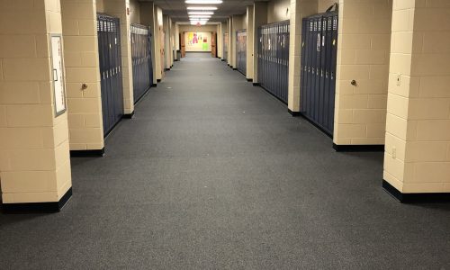 Hallway Prior to Painting
