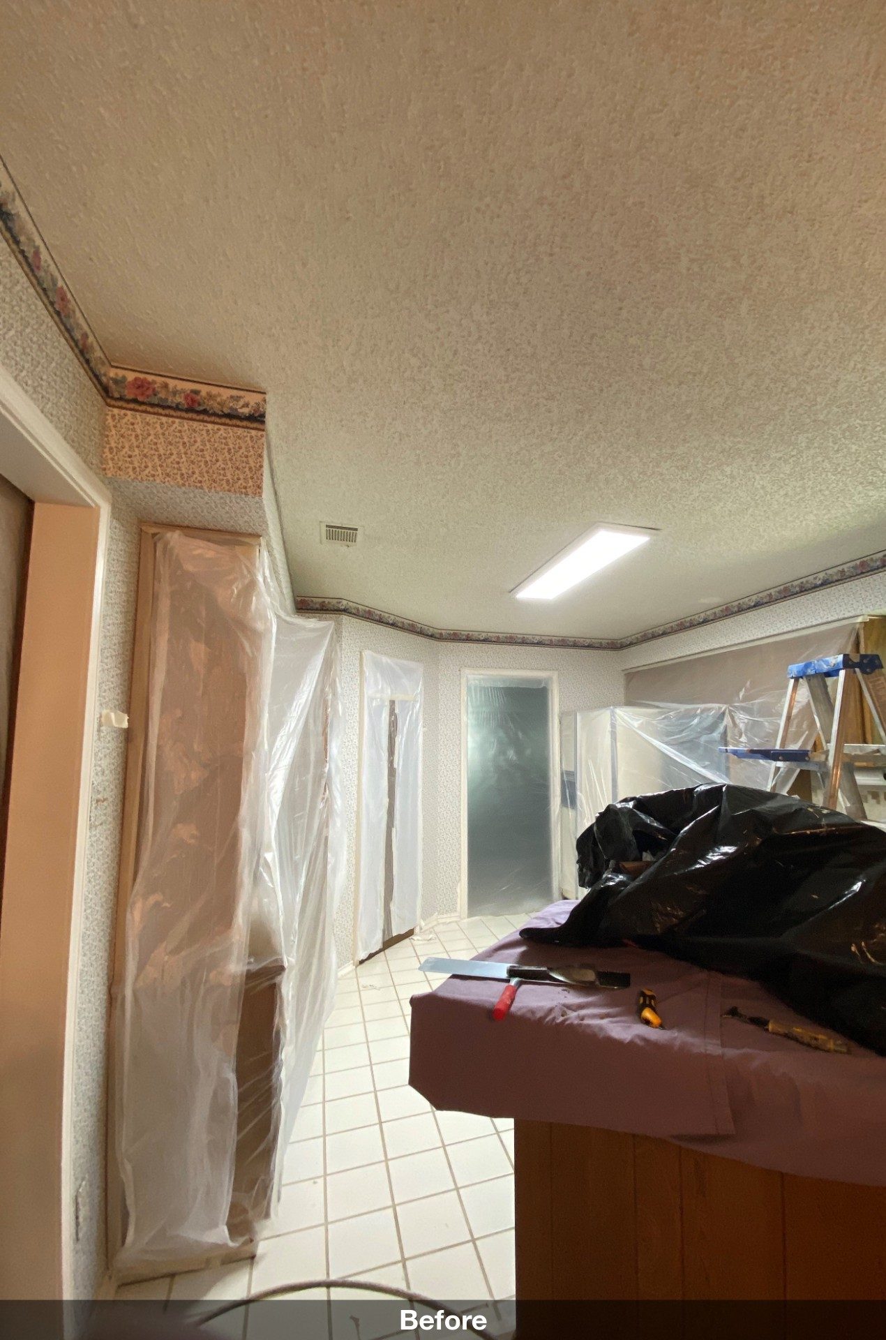 Popcorn Ceiling and Wallpaper Removal CertaPro Painters of Denton