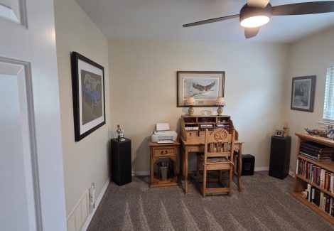 home interior room after repaint