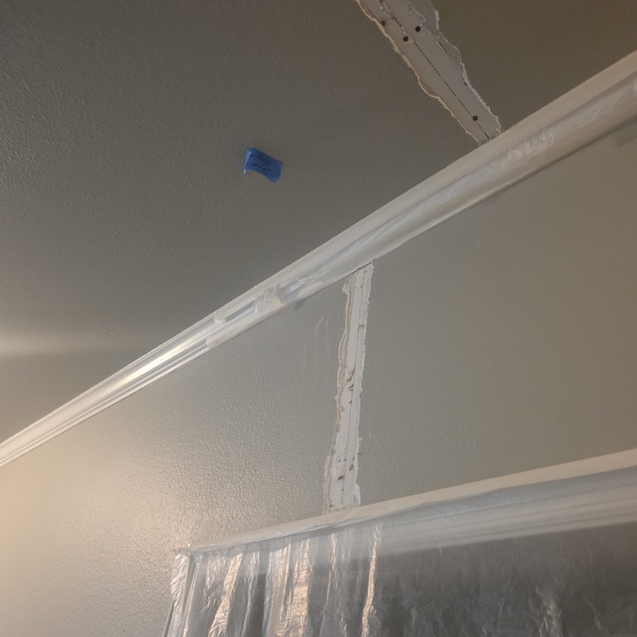 crack on drywall during repaint Preview Image 15
