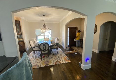 Interior Painting Project in Corinth, TX