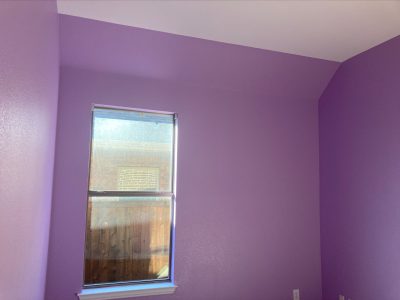 Violet bedroom