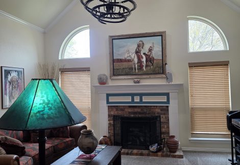 home interior room after repaint