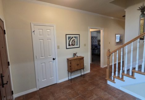 home interior room after repaint