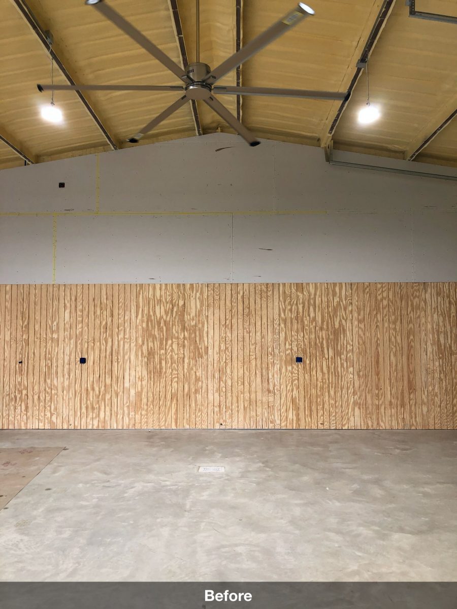 Garage wall before painting Preview Image 4