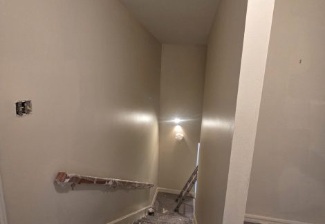 home interior room during repaint