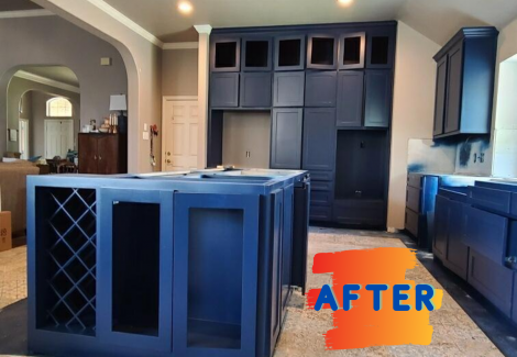 kitchen cabinet painters denton texas