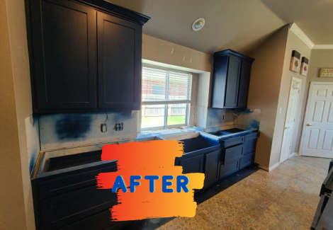 kitchen cabinet painters denton texas