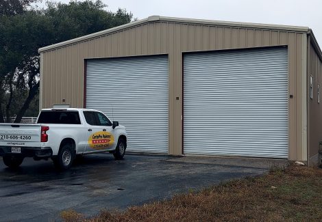 Beige Warehouse Exterior Repaint
