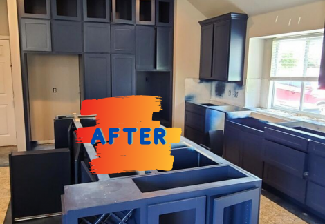 kitchen cabinet painters denton texas
