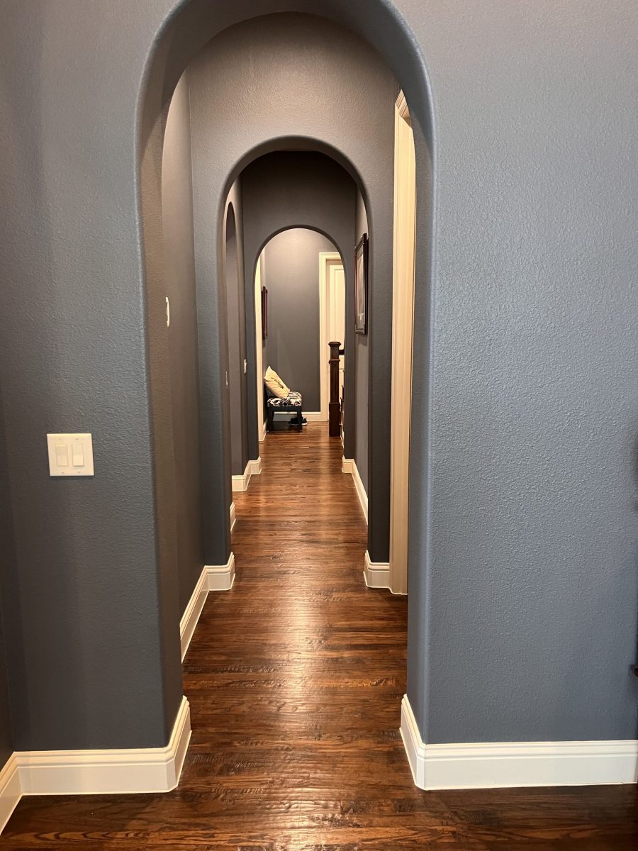 Dark Gray Hallway w/ White Trim Preview Image 3
