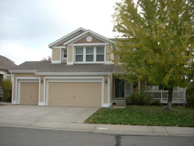 Exterior painting by CertaPro house painters in Denver West, CO