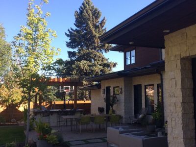 Exterior house painting by CertaPro house painters in Cherry Creek, CO