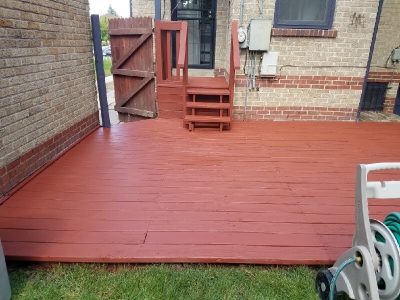 Deck Staining by CertaPro house painters in Park Hill, CO