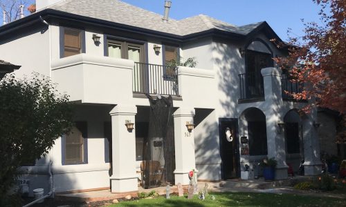 Washington Park Exterior Stucco Painting