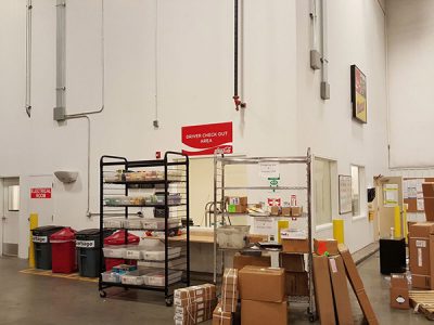 Warehouse painting by CertaPro Commercial Painters in Denver, CO