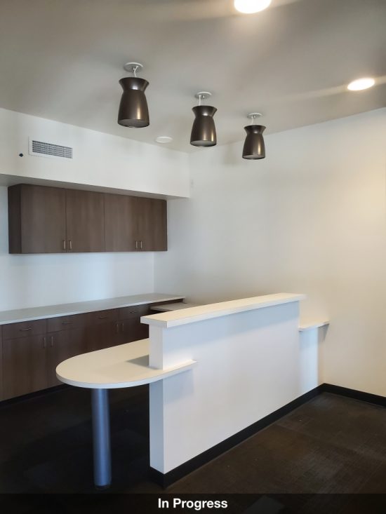 Interior gathering room