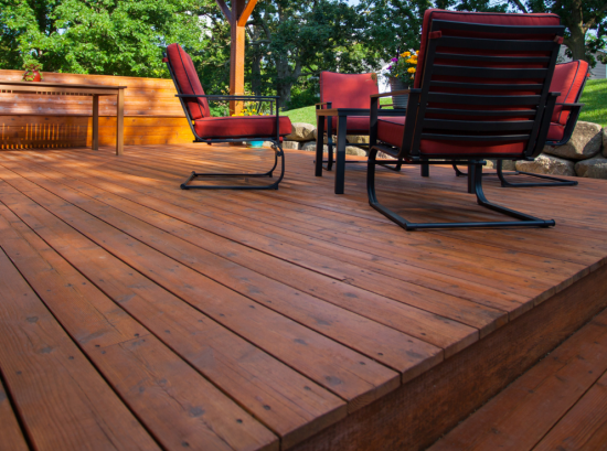 Newly Stained Deck In South Denver