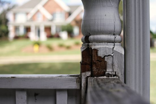 porch wood rot