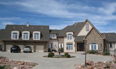 Exterior house painting by CertaPro painters in Franktown, CO
