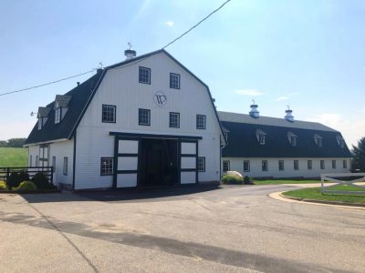 Commercial Barn painting by CertaPro painters in West Des Moines, IA